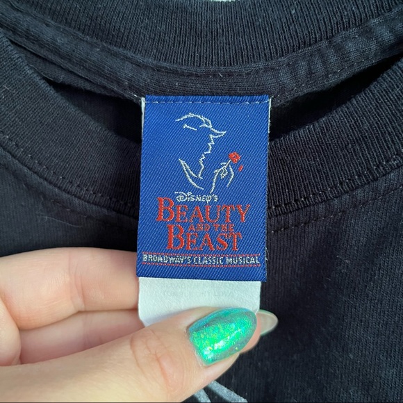 Vintage Beauty and the Beast broadway tee - Picture 2 of 3